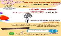 برگزاری مسابقه شعرخوانی با موضوع ویروس کرونا